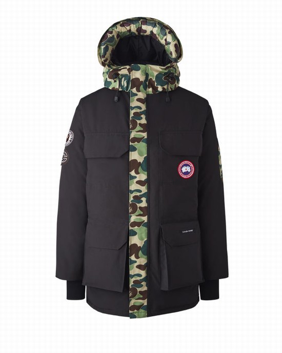 Anorak Bape X Canada Goose X Concepts ABC Camo Expedition Hombre Negras | WVMZR-1658