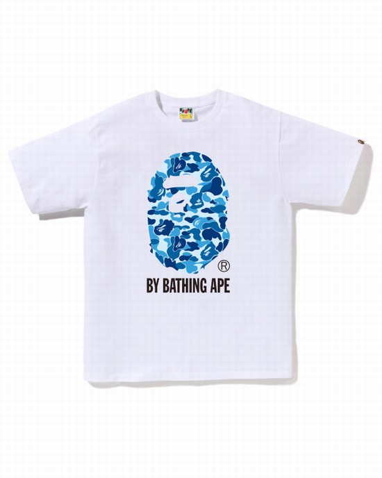 Camiseta Bape ABC Camo By Bathing Ape Hombre Blancas | AGHEY-3680