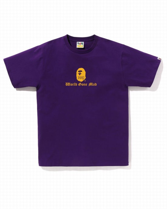 Comprar Camiseta Bape Moradas XXXL Colombia bapecolombia