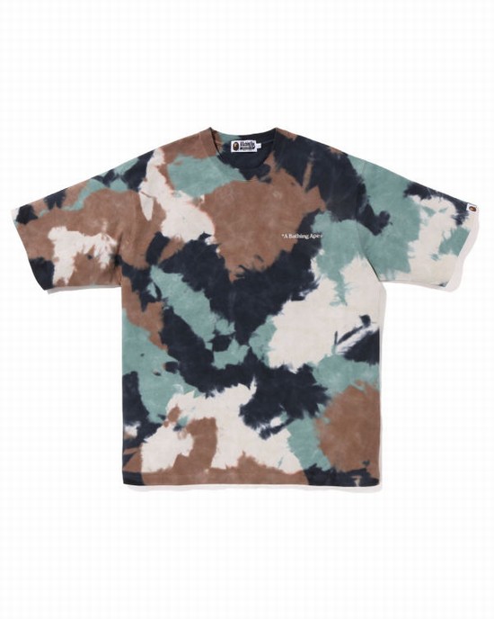 Camiseta Bape Chusen Relaxed Fit Hombre Marrones | GKYEI-0582