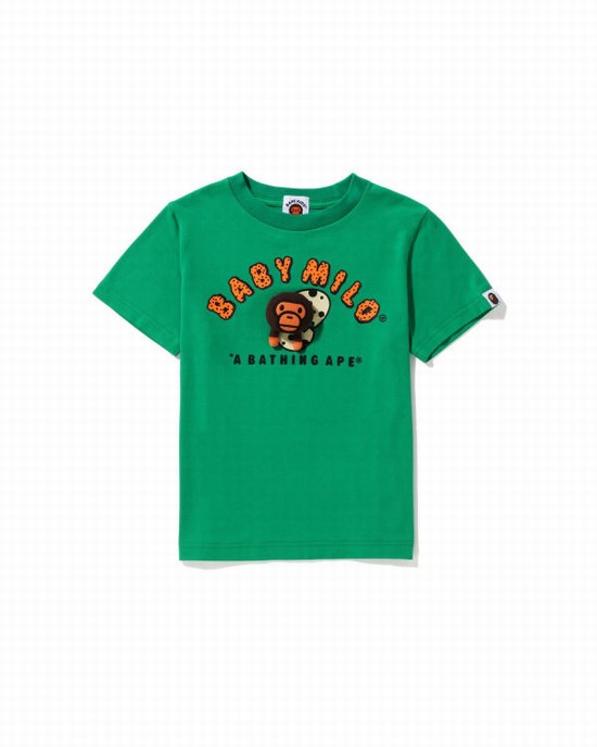 Camiseta Bape Milo Plush Doll In An Egg Niños Turquesa | OCYKH-6598