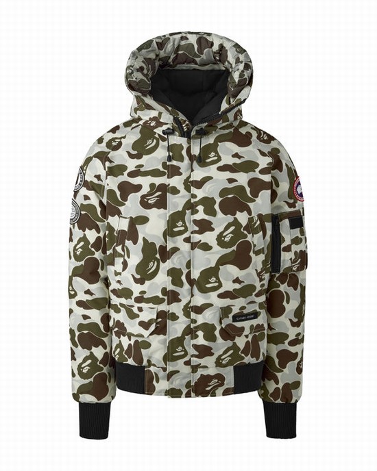 Chaquetas Bape X Canada Goose X Concepts ABC Camo Chilliwack Bomber Hombre Gris | XSJMF-1943