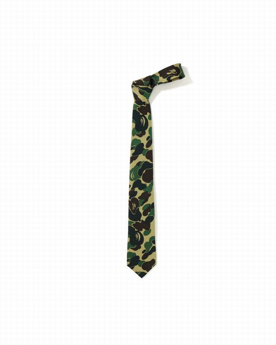 Corbatas Bape ABC Hombre Verde | UGNRQ-8510