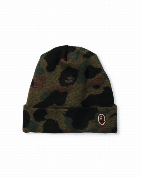 Gorras Bape 1st Camo Hombre Verde | ZYPGC-1046