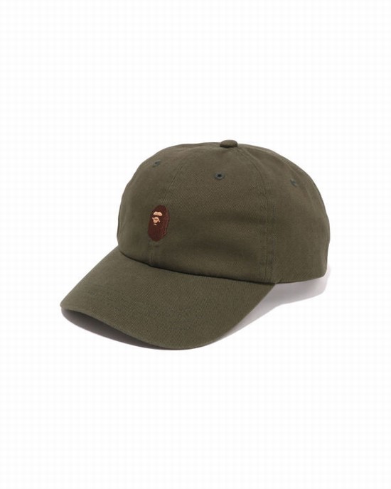 Gorras Bape One Point Panel Hombre Verde | EKQBU-0536