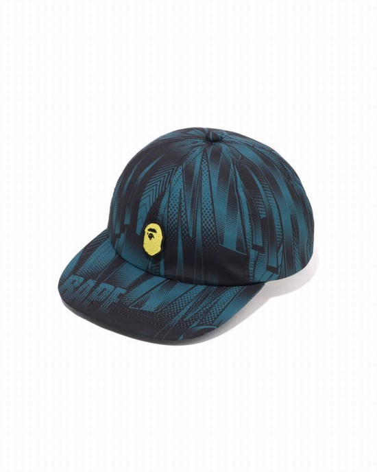 Gorras Bape Speed Racer Panel Hombre Azules | BLVSO-4265