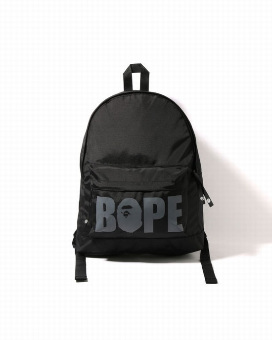 Mochilas Bape Happy New Year Niños Negras | DQFGO-3895