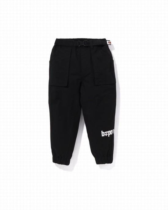 Pantalones Bape Climbing Niños Negras | YIPTU-3149