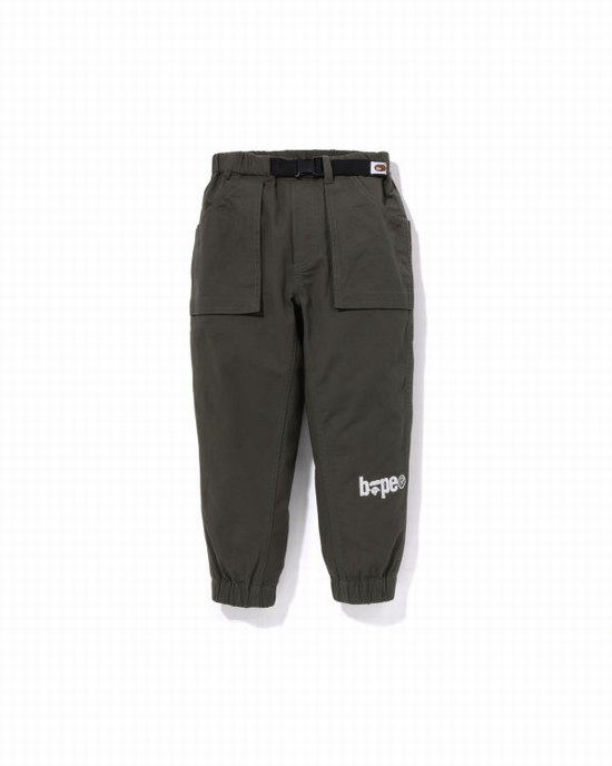 Pantalones Bape Climbing Niños Verde Oscuro | PYXUE-3869