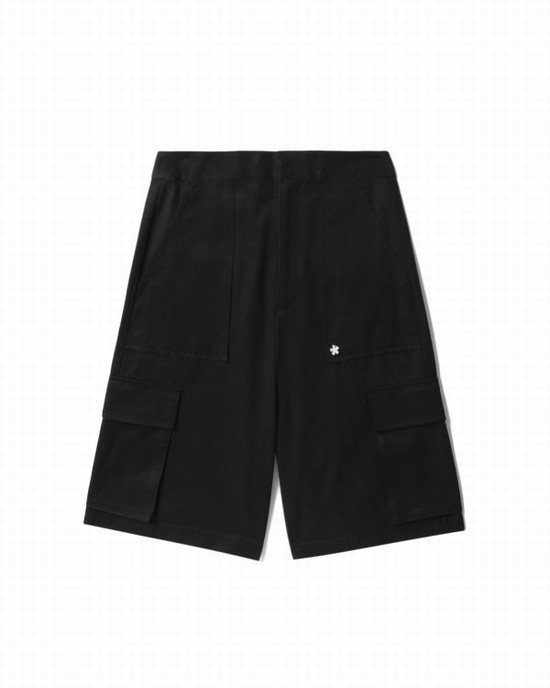 Pantalones Cortos Bape Cargo culotte Mujer Negras | BQOVD-5947