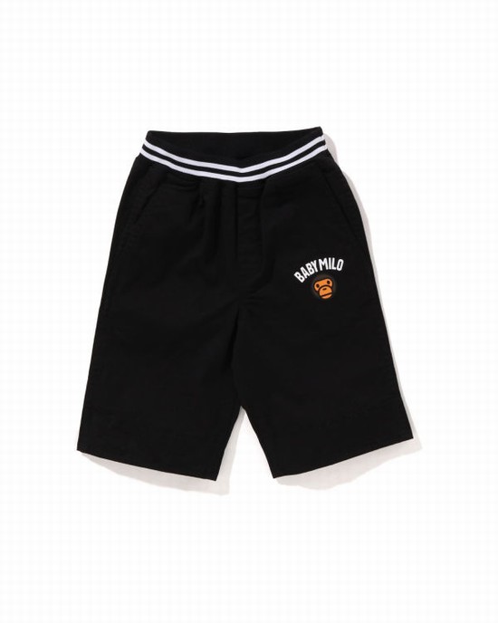 Pantalones Cortos Bape Milo 1st Camo Cuffed Niños Negras | XHMCK-6957