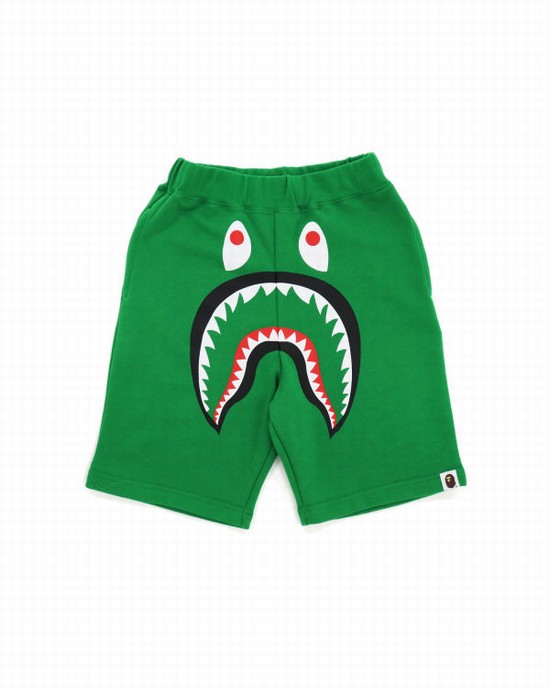 Pantalones Cortos Bape Shark Niños Turquesa | MHJRW-4259