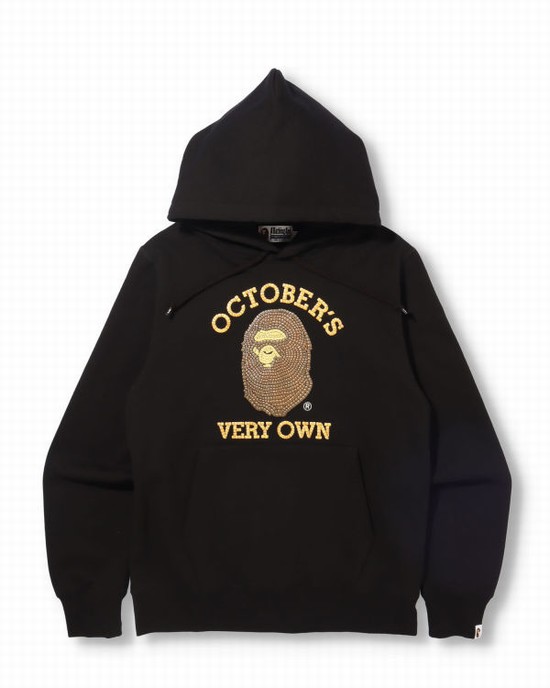 Sudadera Con Capucha Bape X OVO Pullover Hombre Negras | SWOAQ-0972