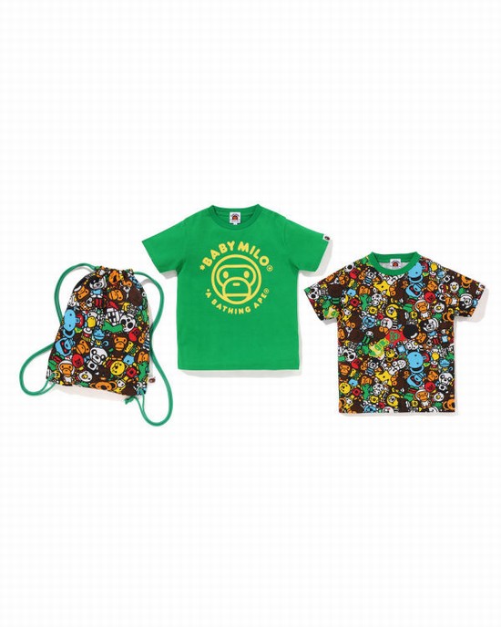 Traje Bape Milo All Safari Gift Niños Turquesa | WPAKB-3209