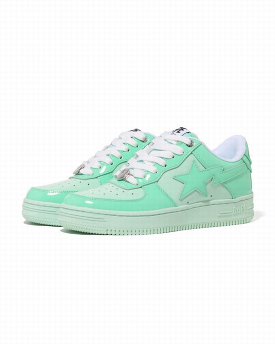 Zapatillas Bape Colors STA Mujer Verde Claro | DYGXI-8641