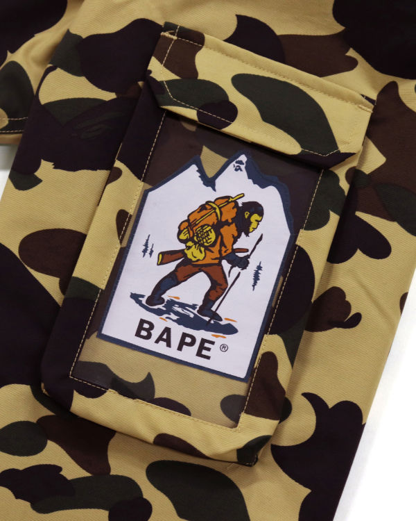 Anorak Bape 1st Camo Mountain Hombre Amarillo | ZVMDQ-1762