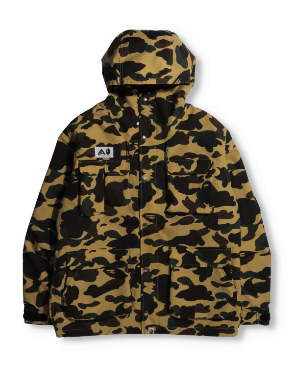 Anorak Bape 1st Camo Mountain Hombre Amarillo | ZVMDQ-1762