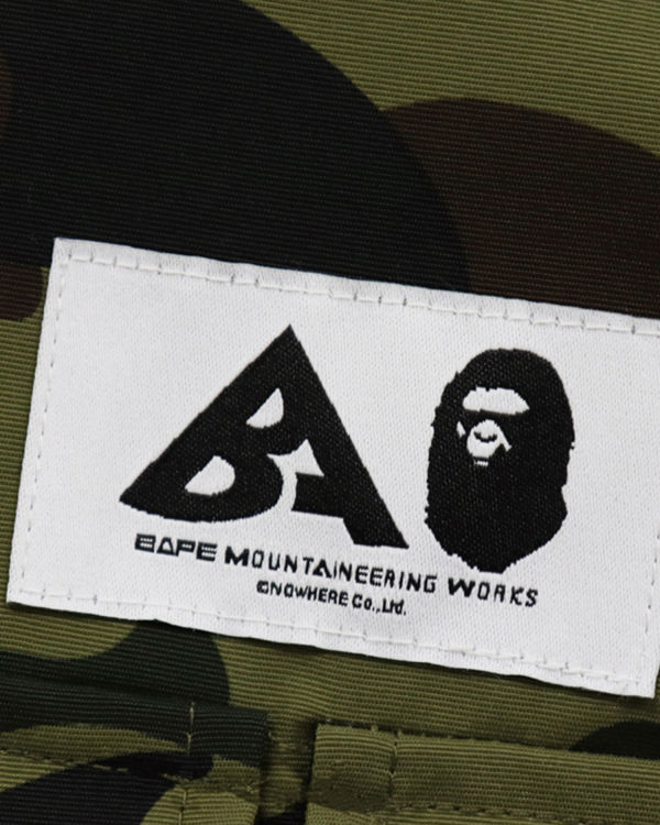 Anorak Bape 1st Camo Mountain Hombre Verde | PWFGU-9380