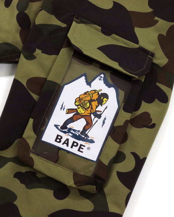 Anorak Bape 1st Camo Mountain Hombre Verde | PWFGU-9380