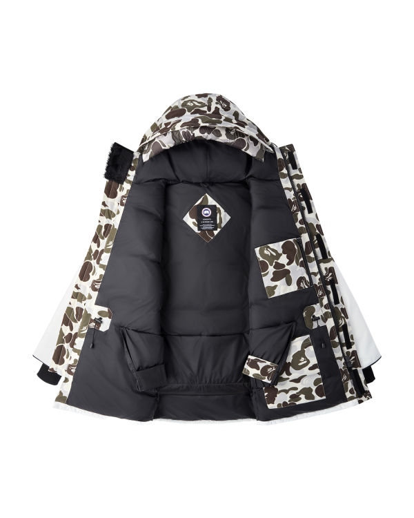 Anorak Bape X Canada Goose X Concepts ABC Camo Expedition Hombre Blancas | LBDYE-4528