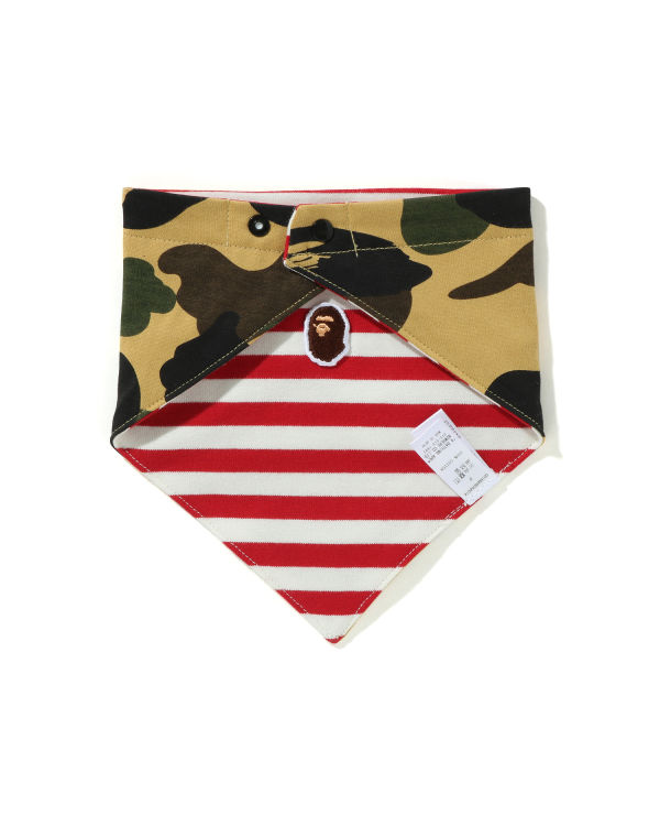 Babero Bape 1st Camo Bandana Niños Amarillo | FUWHI-5027