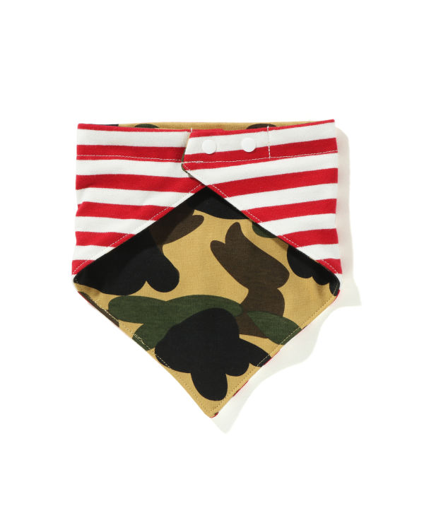 Babero Bape 1st Camo Bandana Niños Amarillo | FUWHI-5027