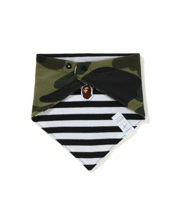 Babero Bape 1st Camo Bandana Niños Verde | HAJWY-9527