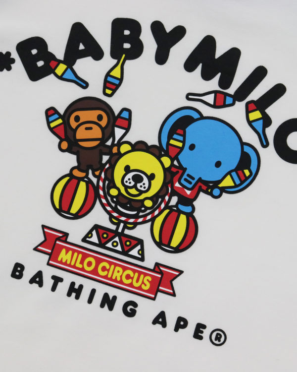 Bodysuit Bape Milo Circus L/S romper Niños Azules | MJWIX-2180