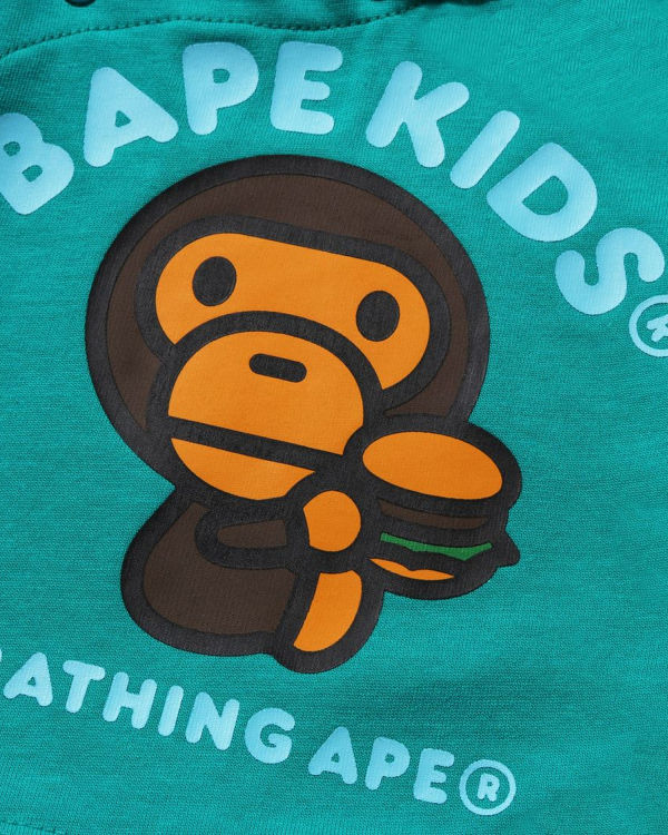 Bodysuit Bape Milo Junk Comida Layered Romper Niños Verde Menta | KRYVU-7359