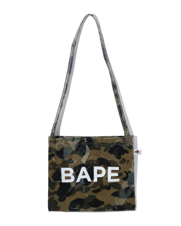 Bolsa De Hombro Bape 1st Camo Hombre Verde | MFUZO-5426