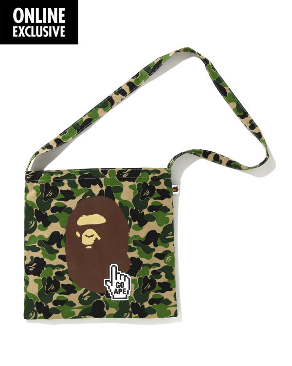 Bolsa De Hombro Bape BAPEONLINE Sacoche Hombre Verde | VBSXJ-5946