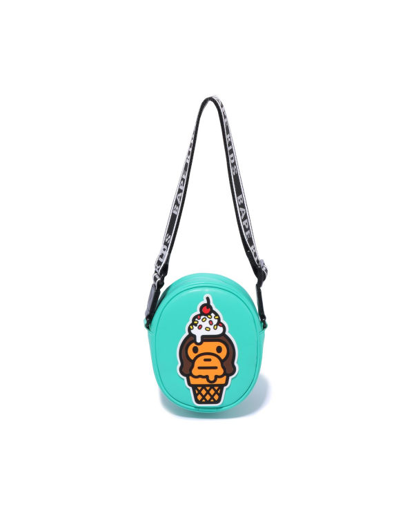 Bolsa De Hombro Bape Milo ice cream Niños Verde Menta | KQGEX-9417