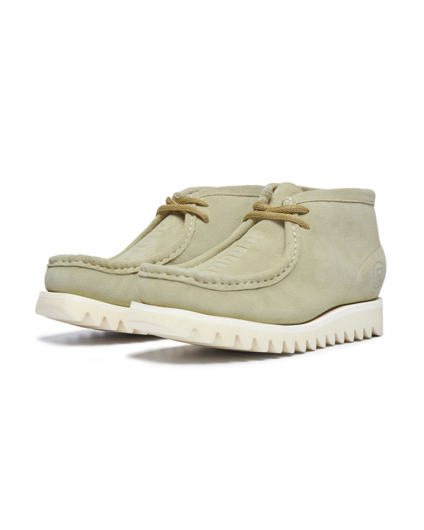 Botas Bape Gamuza Manhunt M2 Hombre Beige | CIHUX-6387