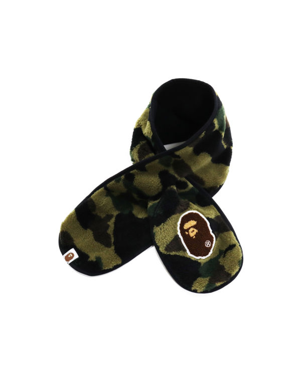 Bufandas Bape 1st Camo BOA Ape Head Niños Verde | QVNKL-1754