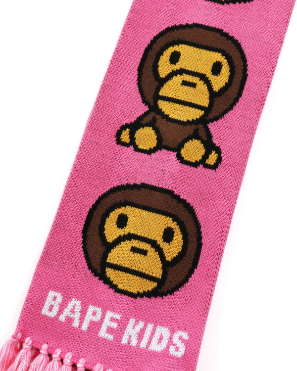 Bufandas Bape Milo Niños Rosas | GUWAB-5084