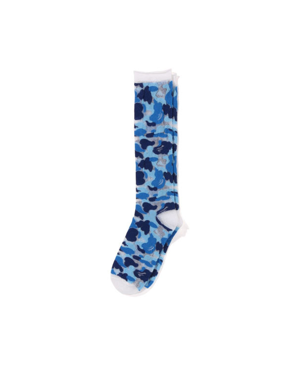 Calcetines Bape ABC Camo Clear Mujer Azules Claro | EBILC-7562