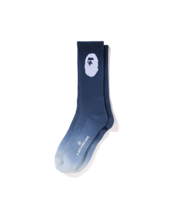 Calcetines Bape Gradation Hombre Azules | EYDBL-6843