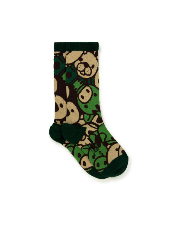 Calcetines Bape Milo Mujer Verde | ECRWZ-4208