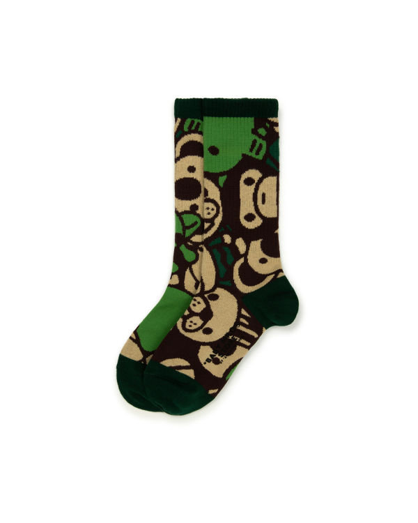 Calcetines Bape Milo Mujer Verde | ECRWZ-4208