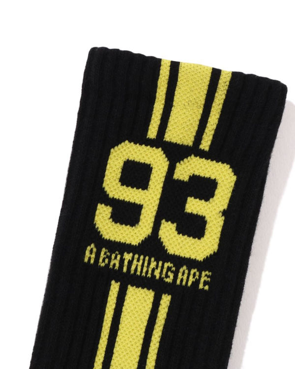 Calcetines Bape Sports Hombre Negras | OVASK-2301