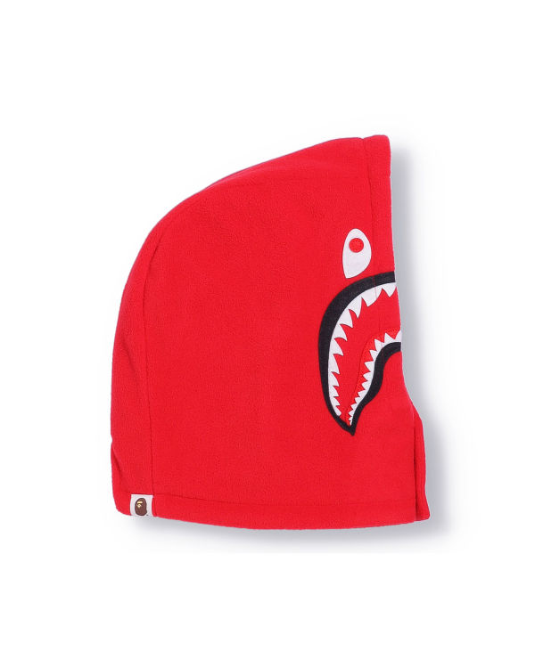 Calentador De Cuello Bape Shark Niños Rojas Claro | PDHSW-6139