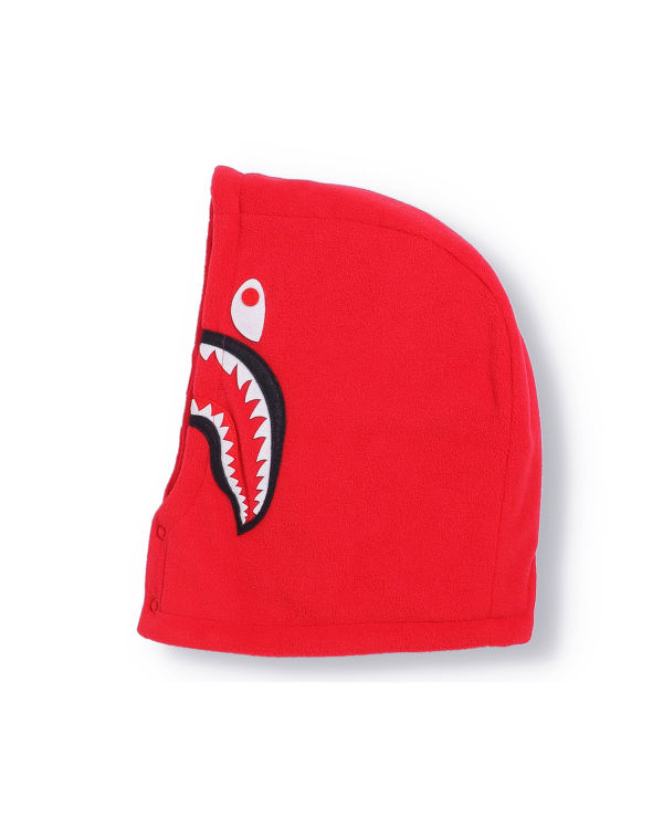 Calentador De Cuello Bape Shark Niños Rojas Claro | PDHSW-6139