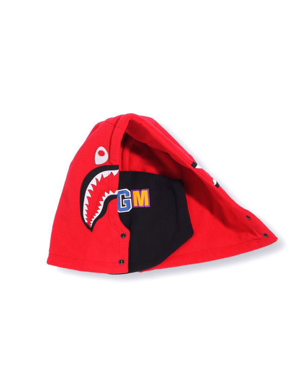 Calentador De Cuello Bape Shark Niños Rojas Claro | PDHSW-6139