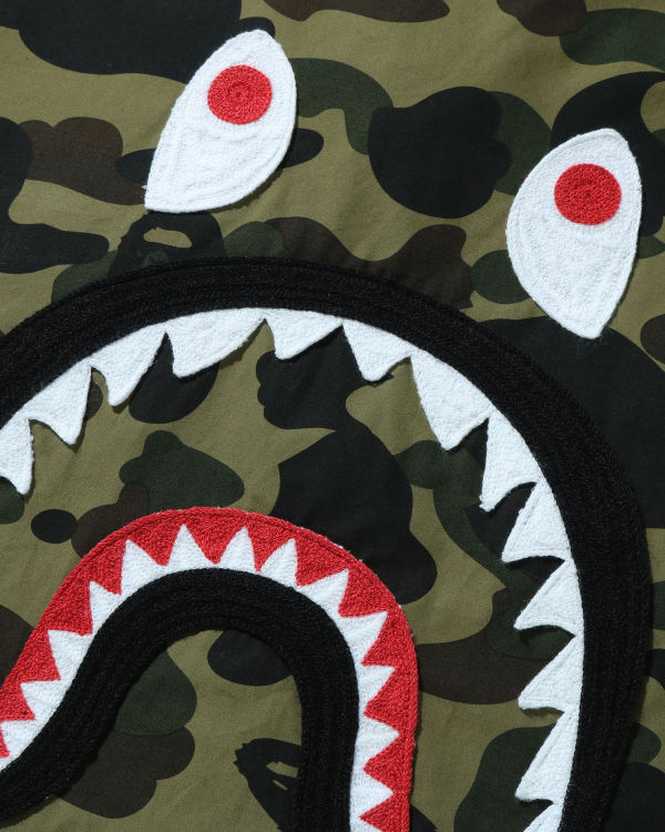 Camisas Bape 1st Camo Shark Relaxed Fit Military Hombre Verde | SECFQ-1765