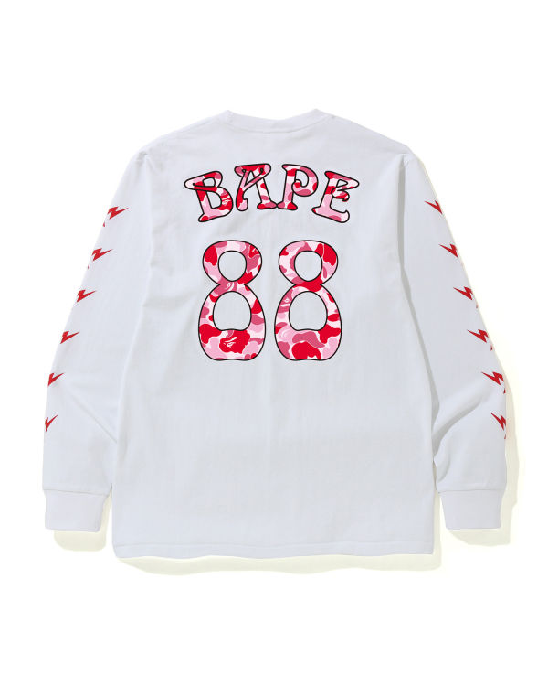 Camiseta Bape ABC 88 Hombre Rosas | ZRLQP-8490