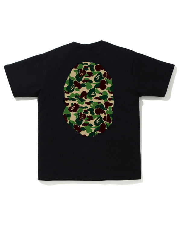 Camiseta Bape ABC Camo Big Ape Head Hombre Verde | BQTOU-5340