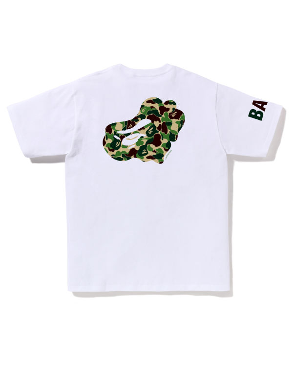 Camiseta Bape ABC Camo Hombre Blancas | KDZAX-9418