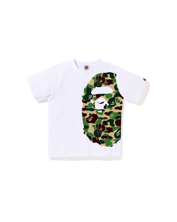 Camiseta Bape ABC Camo Side Big Ape Head Niños Blancas | HKQUR-2054