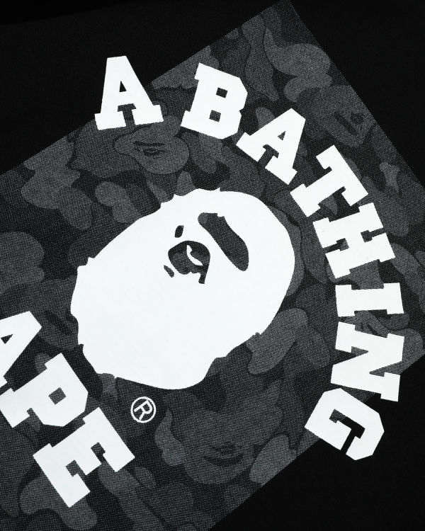 Camiseta Bape ABC Dot Reflective College Hombre Negras | JNVET-7085