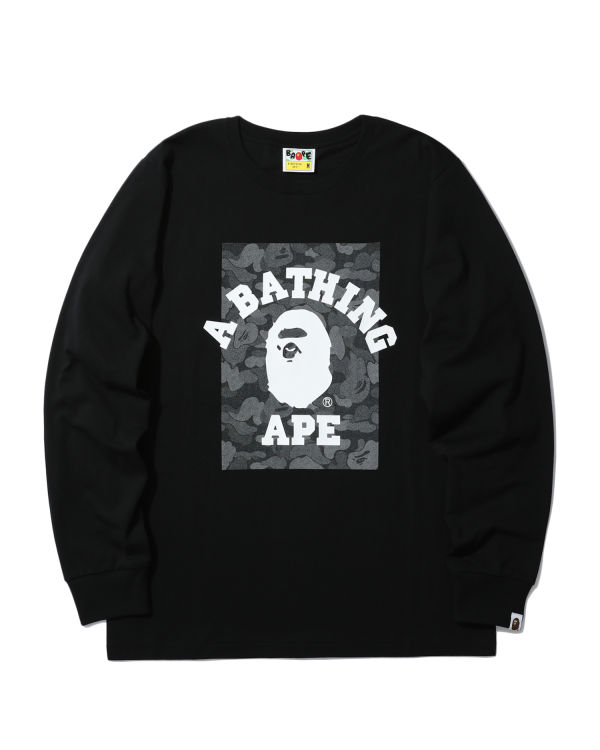 Camiseta Bape ABC Dot Reflective College Hombre Negras | JNVET-7085